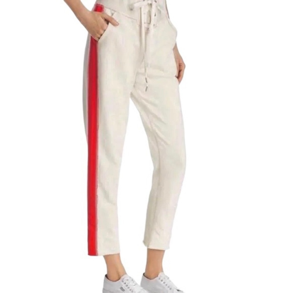 Rag & Bone Hadley Lace Up Side Stripe Sweatpants Size XS